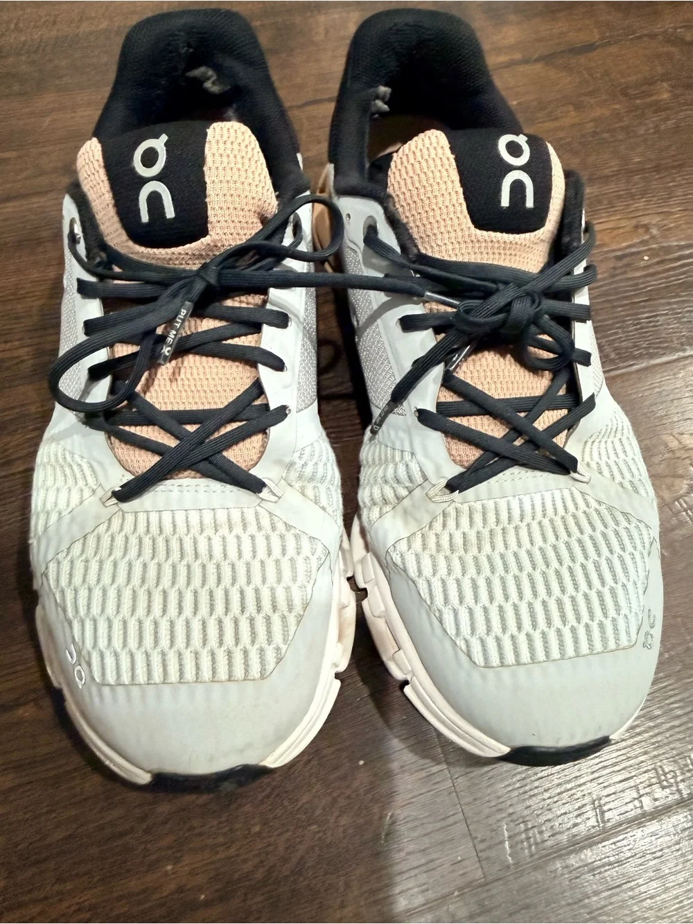 On Running Women's Sneakers in Light Gray and Tan